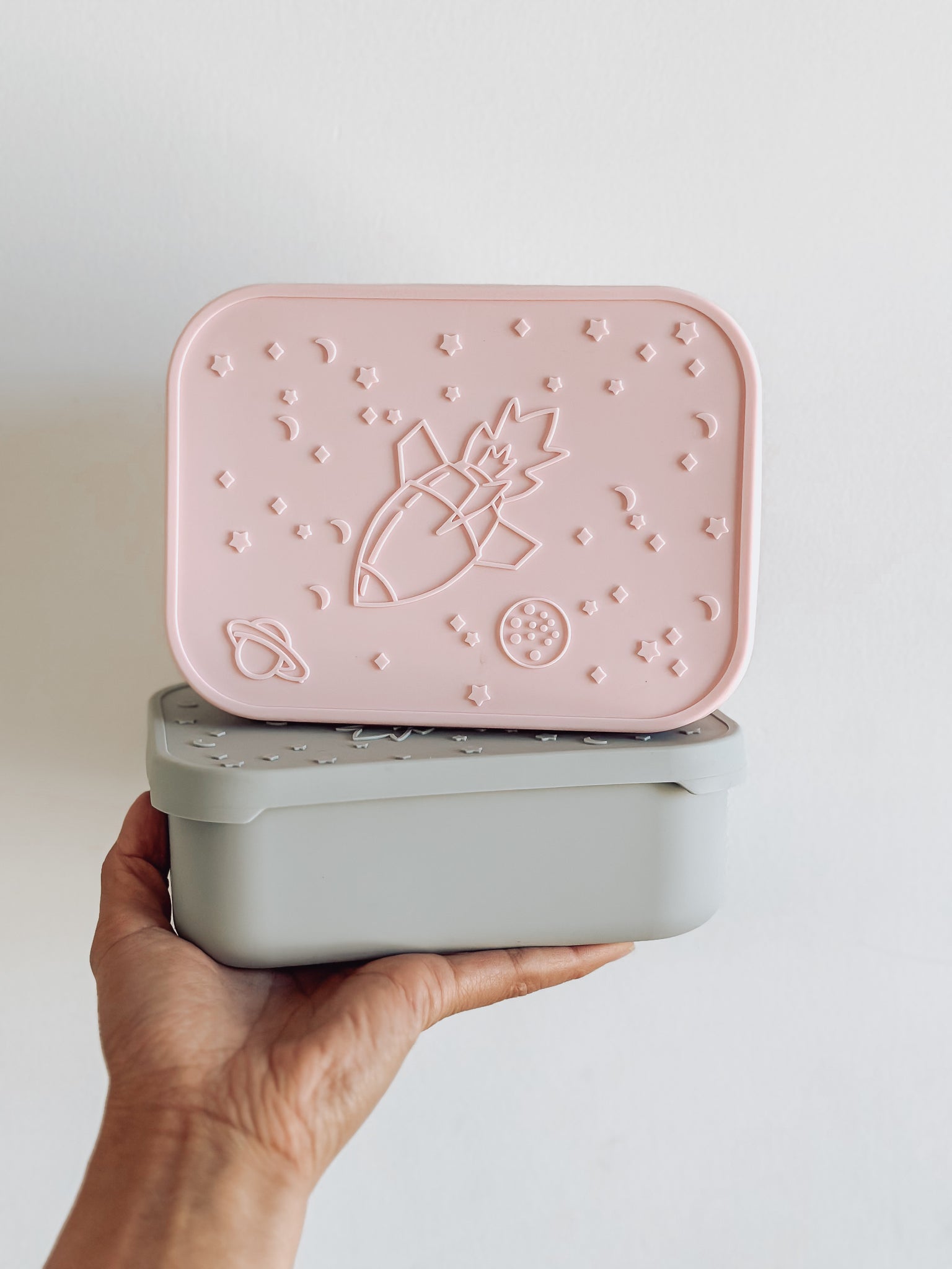 Ballerina Pink Stainless Steel & Silicone Lunchbox