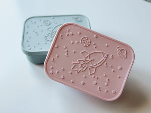 Ballerina Pink Stainless Steel & Silicone Lunchbox