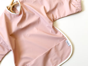 Dusty Pink Retro Smock Bib