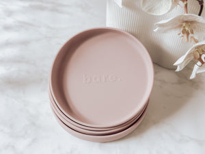 Dusty Pink Silicone Plate