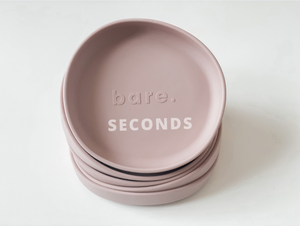 SECONDS Blush Irregular Suction Plate