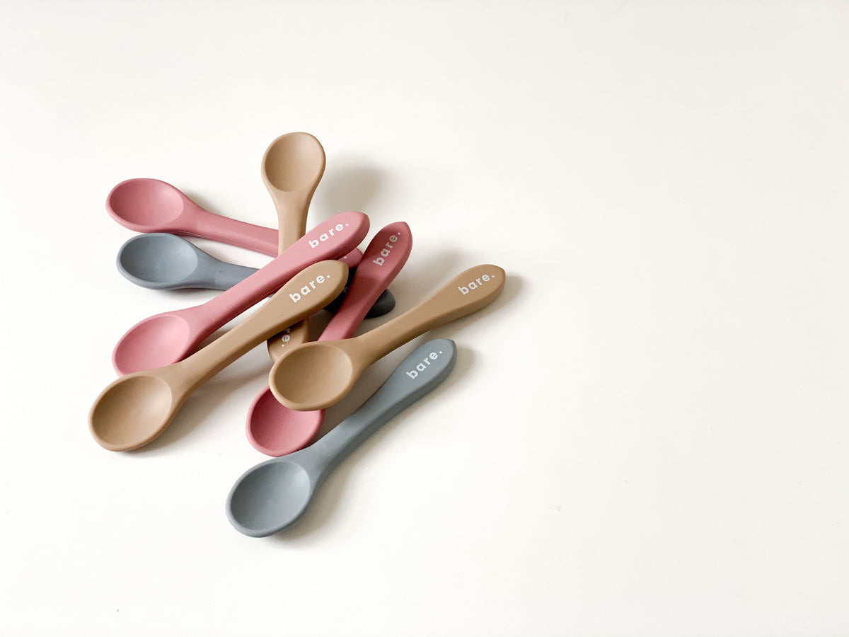 Slate Silicone Spoon – bare the label